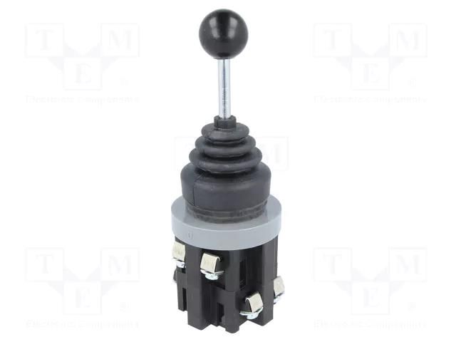 Joystick; Stabl.pos: 4; DC load @R: 2.2A/110VDC; -20÷50°C; Ø30mm TEND TMR-302