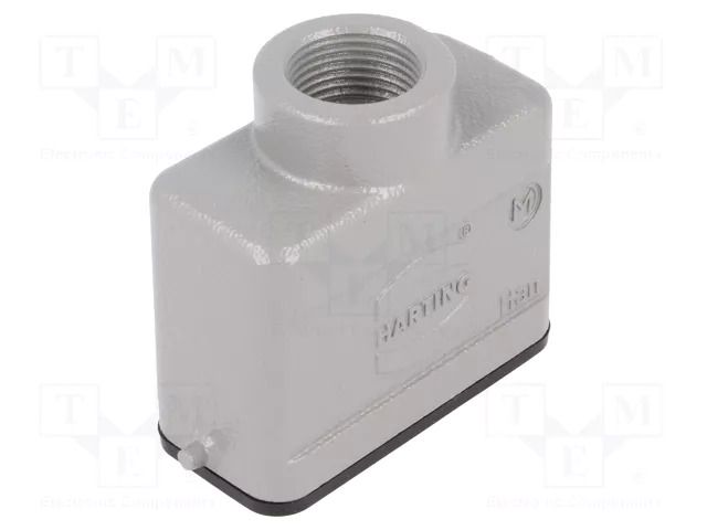 Enclosure for connectors: HDC; size 10A; for cable; Han® A; IP65 HARTING 19200101440