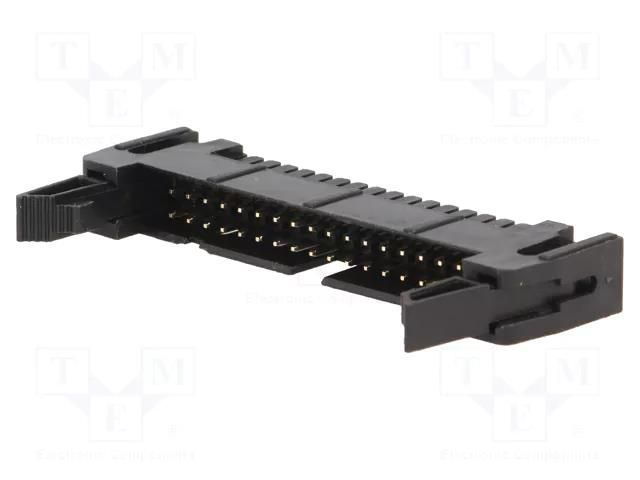 Connector: IDC; socket; male; PIN: 34; straight; with ejector; THT CONNFLY AWP-34P