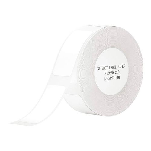 Thermal labels Niimbot stickers  T 15x30mm 210 psc (White), NIIMBOT T15*30-210 White