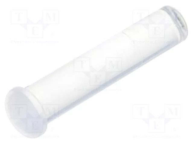 Fiber for LED; Ø5mm; L: 19mm; round; Front: convex; straight; PLP5-2 BIVAR PLP5-2-750