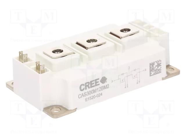 Module; transistor/transistor; 1.2kV; 138A; 62MM; screw; Idm: 480A Wolfspeed(CREE) CAS120M12BM2