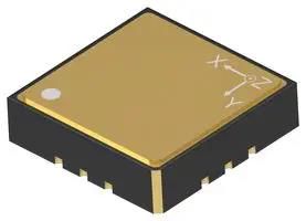 ACCELEROMETER, 25G, PIEZO/TRIAXIAL, 5.5V 830M1-0025