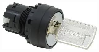ACTUATOR, KEY SELECTOR SW/PLASTIC, 2 POS YW1K-2A