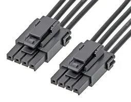 CABLE, 4P ULTRA-FIT RCPT-RCPT, 11.8" 217465-1042