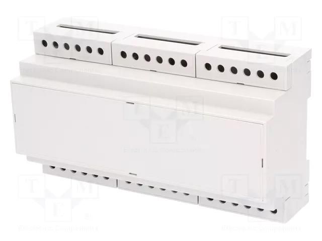 Enclosure: for DIN rail mounting; Y: 90mm; X: 160mm; Z: 53mm; PPO ITALTRONIC 9MDH53/7.5