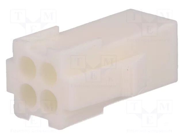 Connector: wire-wire; plug; male; PIN: 4; 600V; for cable; 4.14mm TE Connectivity 794939-1