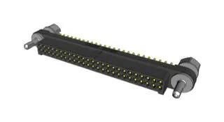 PIN HEADER, BTB, 50POS, 2ROW, TH MHDAS2M050YDE10