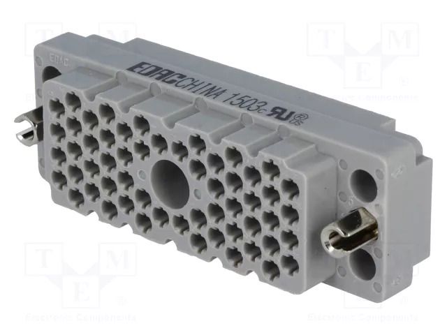 Connector: rectangular; 516; socket; hermaphrodite; PIN: 56; 2kV EDAC 516-056-000-402