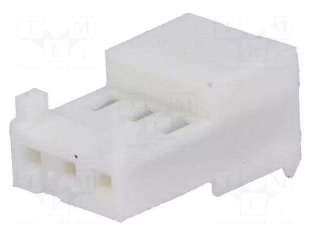 Connector: wire-board; plug; female; PIN: 3; MTA-100; 250VAC; IDC TE Connectivity 3-643814-3