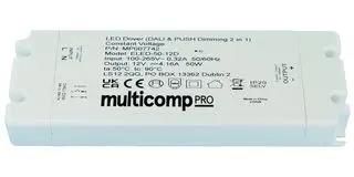 LED DRIVER, CONSTANT VOLTAGE, 50W MP007743