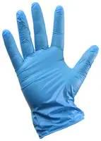 GLOVES, DISPOSABLE, MEDIUM, BLUE, PK100 MP008026
