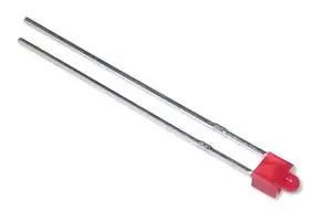 LED, ORANGE RED, 30MCD, 625NM, 1.8MM MP007990