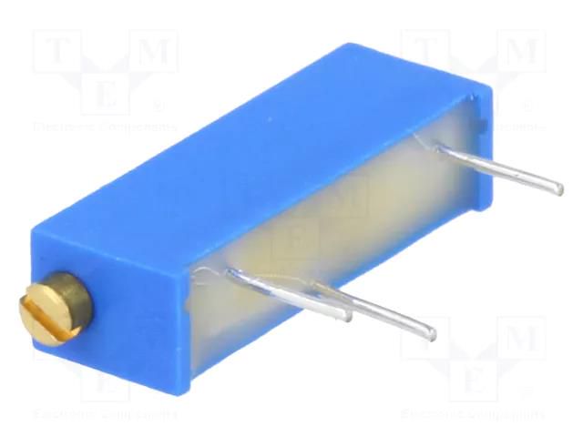 Potentiometer: mounting; multiturn; 100kΩ; 750mW; ±10%; linear BOURNS 3006P-1-104LF