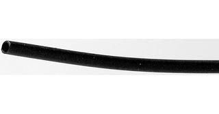 HEAT SHRINK TUBING, 0.094IN ID, PO, BLACK, PK10 6IN PIECES FP301-3/32-6-BLACK-10 PCPKS