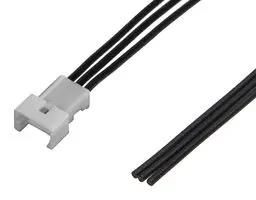 CABLE ASSY, 3POS PLUG-FREE END, 75MM 218111-0300