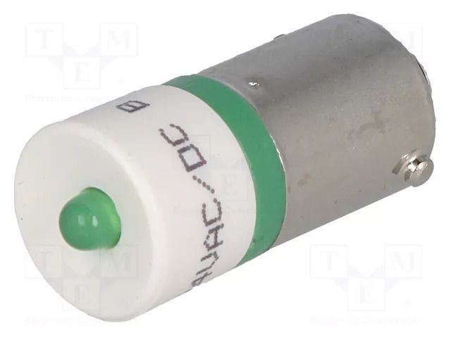 LED lamp; green; BA9S; 24VDC; 24VAC CML INNOVATIVE TECHNOLOGIES 18602351