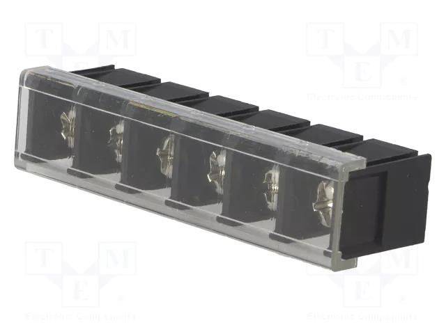 Connector: PCB terminal block; terminal; 20A; 300V; straight; 1x6 DEGSON ELECTRONICS DG58C-B-6P13