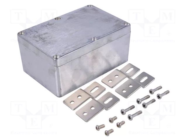 Enclosure: multipurpose; X: 80mm; Y: 120mm; Z: 55mm; aluminium; IP65 COMBIPLAST CP-FA2-N