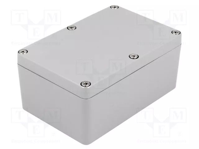 Enclosure: multipurpose; X: 80mm; Y: 120mm; Z: 55mm; aluminium; grey COMBIPLAST CP-FA2