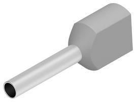 TERMINAL, WIRE FERRULE, 18AWG, GREY 966144-3