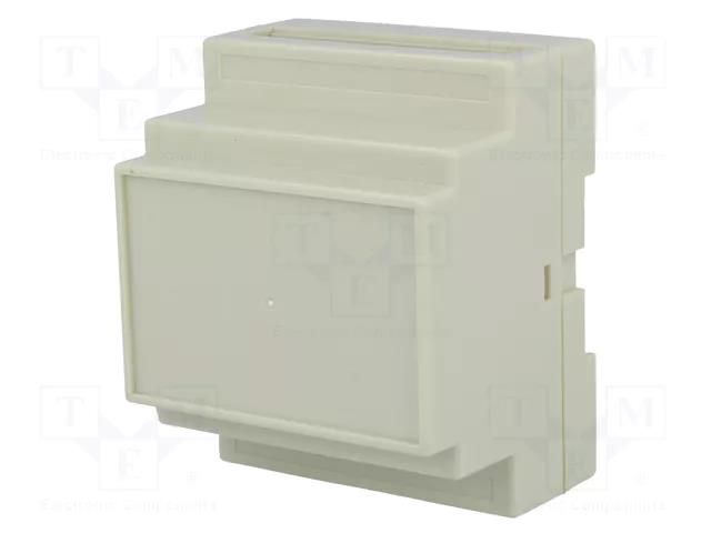 Enclosure: for DIN rail mounting; Y: 88mm; X: 72mm; Z: 59mm; ABS COMBIPLAST CP-23-64