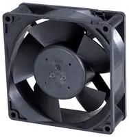 DC AXIAL FAN, BALL, 105.9CFM, 0.5A, 24V 09232VA-24R-AA-S0