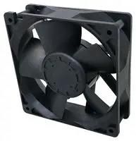 DC AXIAL FAN, BALL, 182.6CFM, 0.74A, 24V 12038VA-24N-EA-E0