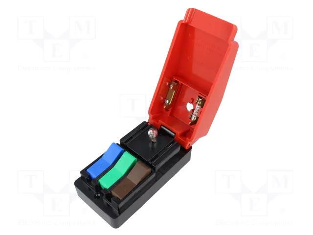 Test panel; 13A; 240V; 49x60x127mm; for wall mounting CLIFF CL1850