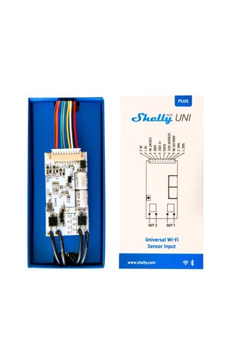 Shelly Plus Uni is a Wi-Fi controlled universal modulefor turning various devices smart 3800235265710