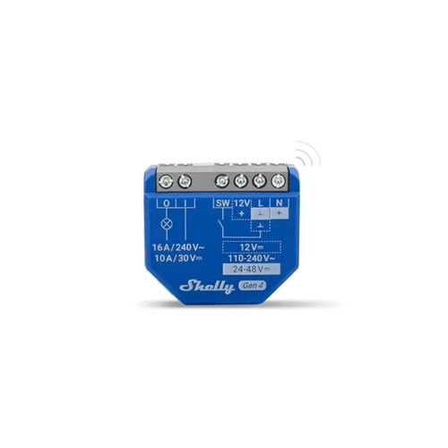 Smart relay Shelly 1 Mini GEN4 16A, Wifi, Bluetooth, ZigBee, Matter 3800238070687 3800238070687