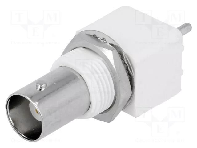 Connector: BNC; socket; female; insulated; straight; THT YIZN Jiangsu Tengyu Electronics co. BNC-208