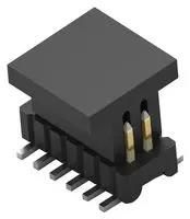 CONN, HEADER, 10POS, 2ROW, 1MM, SMT 1MM-HU-D05-VS-00-H-TBP