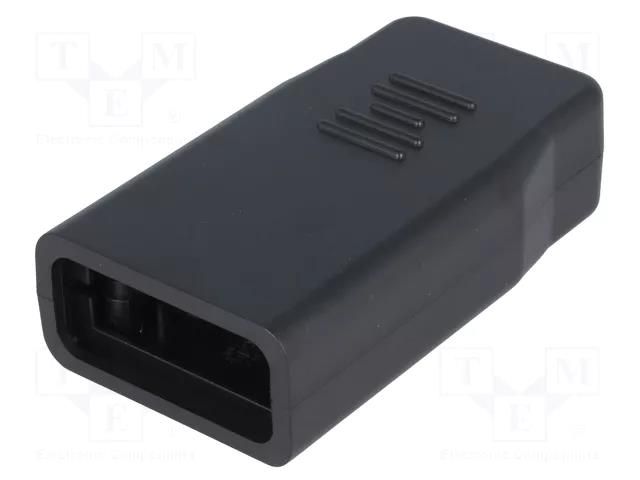 Enclosure: multipurpose; X: 48mm; Y: 99mm; Z: 24mm; ABS; black MINITOOLS A-OBD-F
