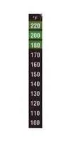 LABEL, REVERSIBLE STRIP, 11PT, 104DEG C RLC-80-100/220-10