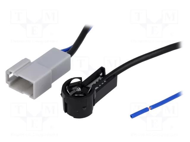 Cable; Car brand: Honda; ISO; socket,plug 4CARMEDIA AA-HONDA.02-ISO