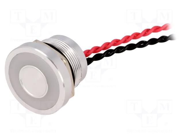 Switch: piezoelectric; Pos: 2; SPST-NO; 0.2A/24VAC; 0.2A/24VDC ONPOW PS193P10Y01R12L