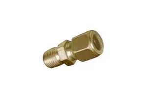 COMPRESSION FITTING, 1/8" MNPT, BRASS BRLK-M60-18