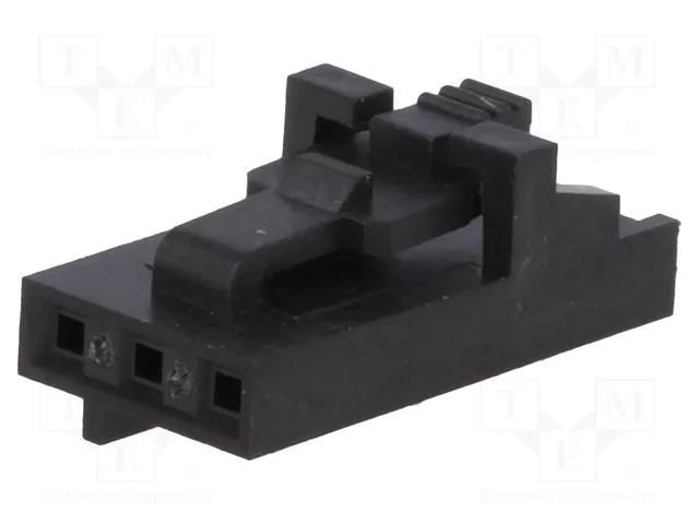 Connector: wire-wire/PCB; plug; female; PIN: 3; SL; for cable MOLEX MX-70066-0177