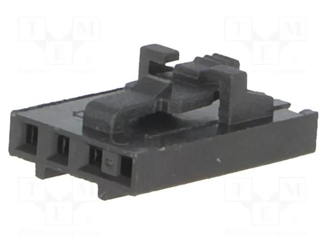 Connector: wire-board; plug; female; 2.54mm; PIN: 4; w/o contacts NINIGI NCDG-04