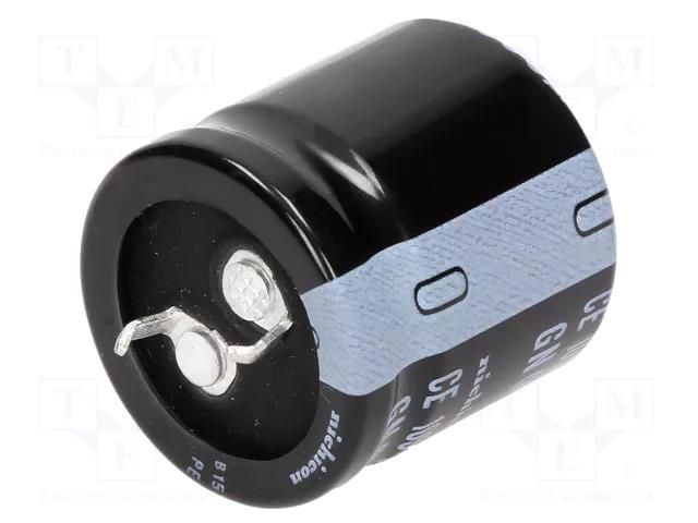 Capacitor: electrolytic; SNAP-IN; 100uF; 400VDC; Ø22x25mm; ±20% NICHICON LGN2G101MELZ25