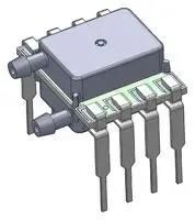 PRESSURE SENSOR, DIFF, -124.5 TO 124.5PA ELVH-F50D-HRRD-C-N2A5