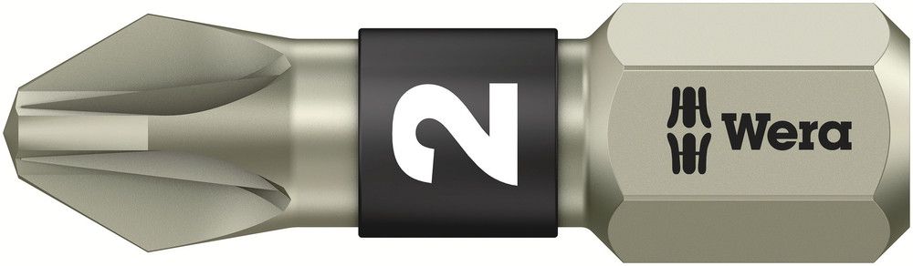 3855/1 TS bits, stainless, PZ 2x25, Wera 05071021001