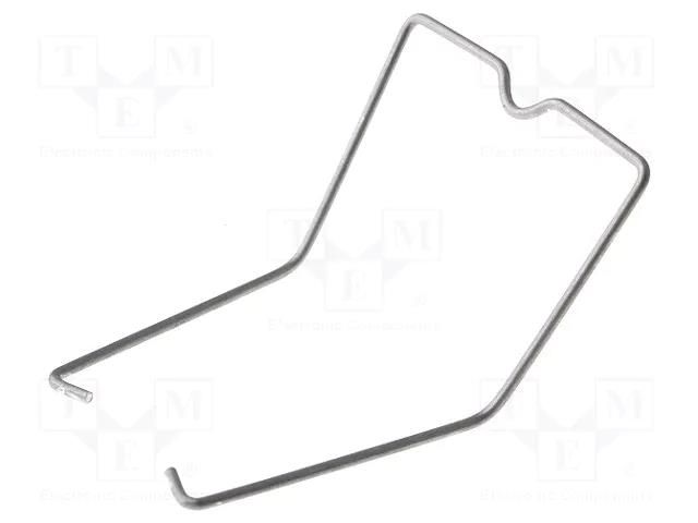 Fastening clip; metal; 36mm; PT SCHRACK PT28800