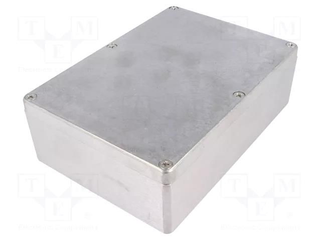 Enclosure: multipurpose; X: 121mm; Y: 171mm; Z: 55mm; aluminium; IP65 GAINTA ALU-G120
