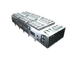 CONN, OSFP CAGE, 1PORT, R/A THT QSFPK-PF-02