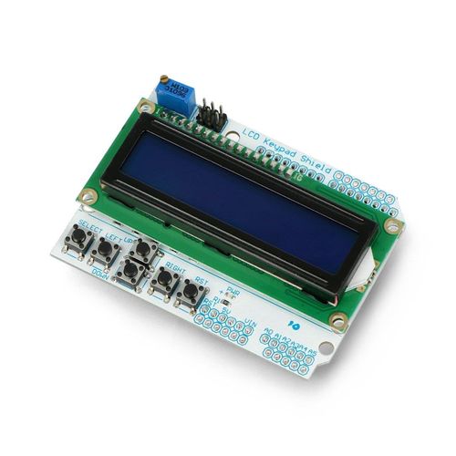 Velleman WPSH203 LCD Keypad Shield display - Shield for Arduino VEL-11602 5410329725716