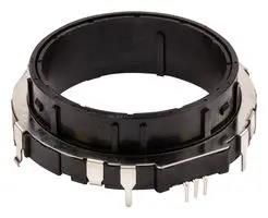 ROTARY ENCODER, INCREMENTAL, 15PPR, TH PER601-P117-N0015