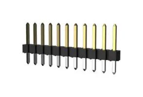 CONN, HEADER, 1POS, 1ROW, TH 68000-200HLF