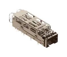 CONN, SFP+ CAGE, 2GANGED, PRESS-FIT U77A261M2081